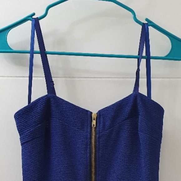 Casual blue summer dress - Picture 2 of 4